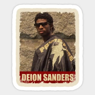 Deion Sanders - NEW RETRO STYLE Sticker